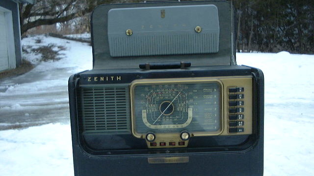 Zenith Trans Oceanic - Callaway Clock and Antique Radio Service